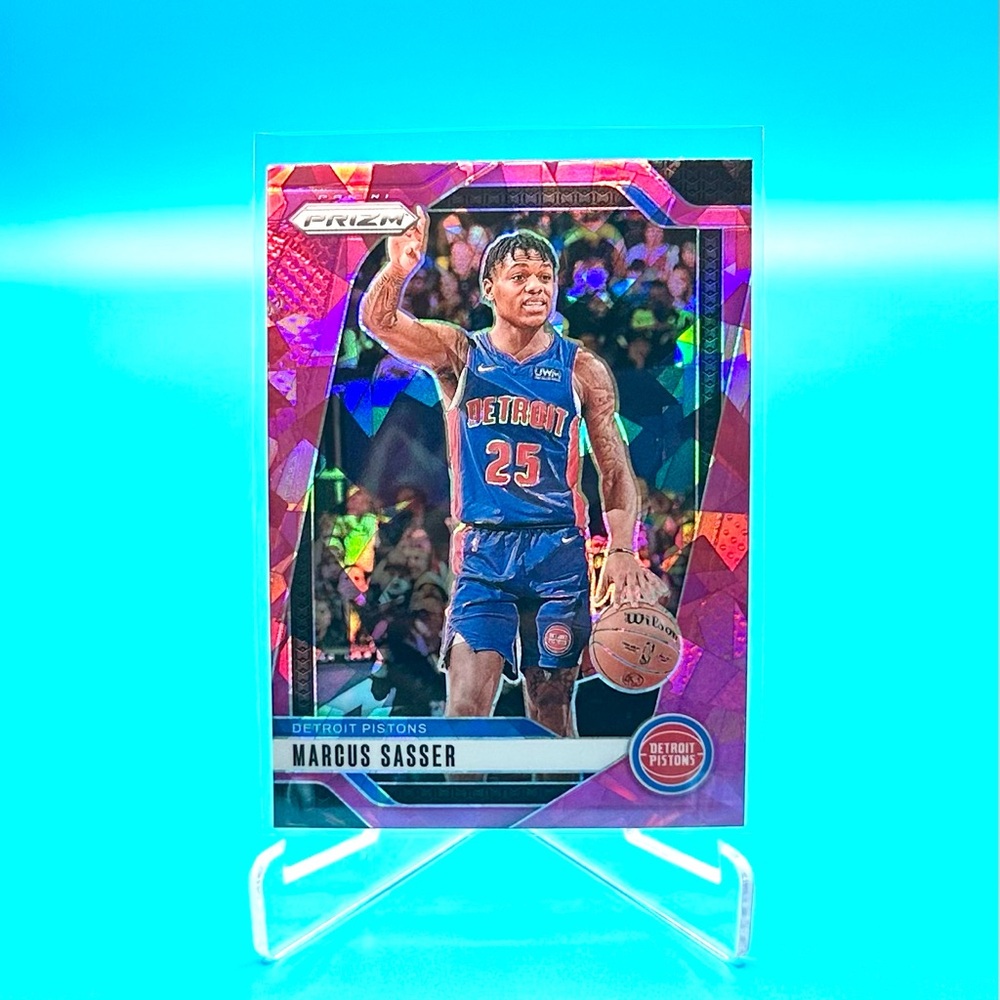 2024-25 Panini Prizm🔥Marcus Sasser🔥Pink Ice Prizm! #21